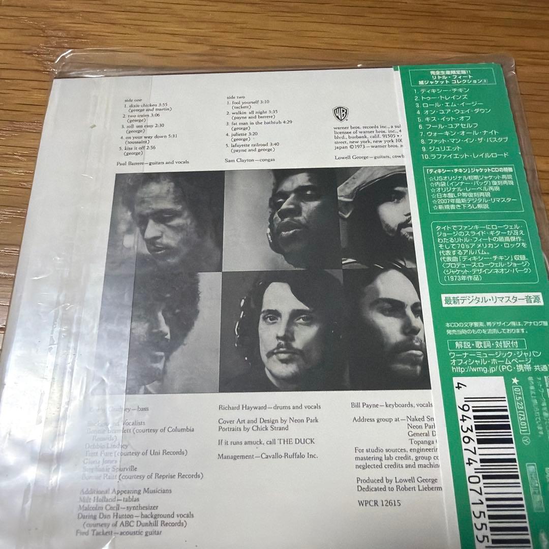 Little Feat Dixie Chicken CD Japan Press Limited Paper Sleeve Mini LP OBI