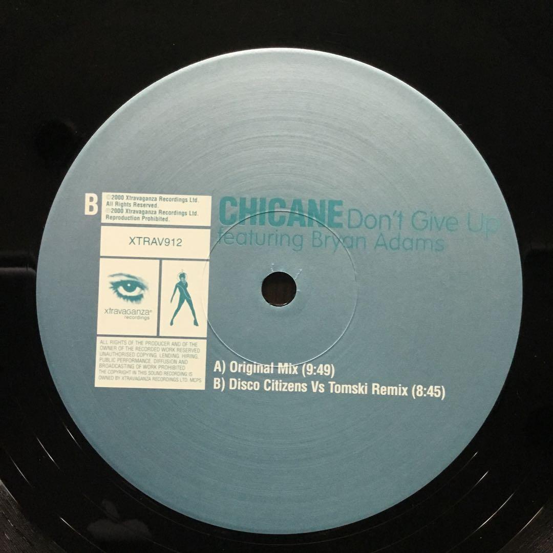 Chicane - Don't Give Up Feat. Bryan Adams 12" Vinyl Record Xtravaganza