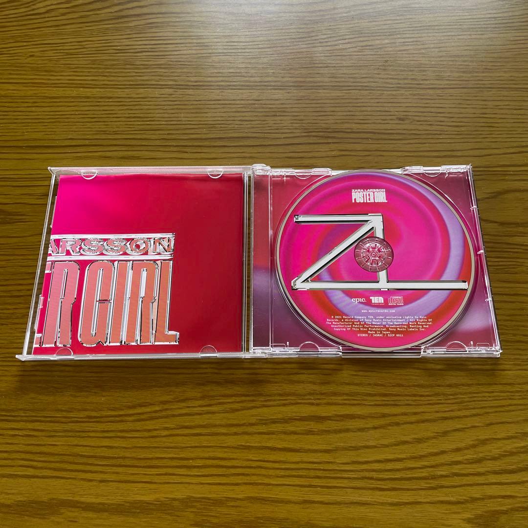 Zara Larsson Poster Girl CD Japan Press Limited Edition with Bonus Tracks 2021