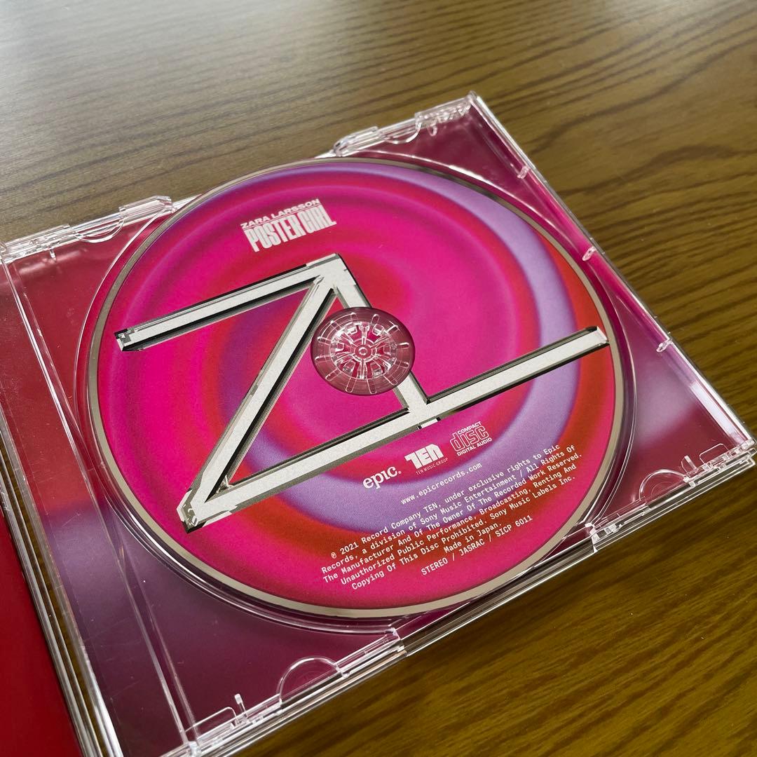 Zara Larsson Poster Girl CD Japan Press Limited Edition with Bonus Tracks 2021