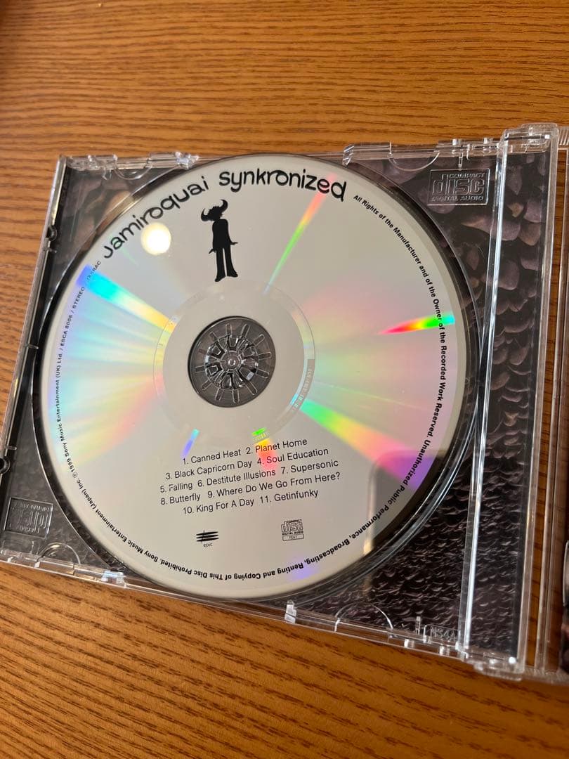 Jamiroquai Synkronized CD Japan Press 1999 + Exclusive Bonus Track