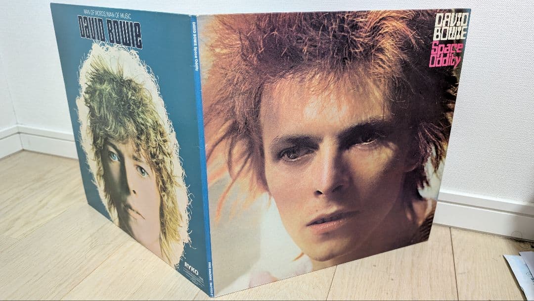 David Bowie Space Oddity 1990 Ryko Clear Vinyl 2LP Set Japan Import