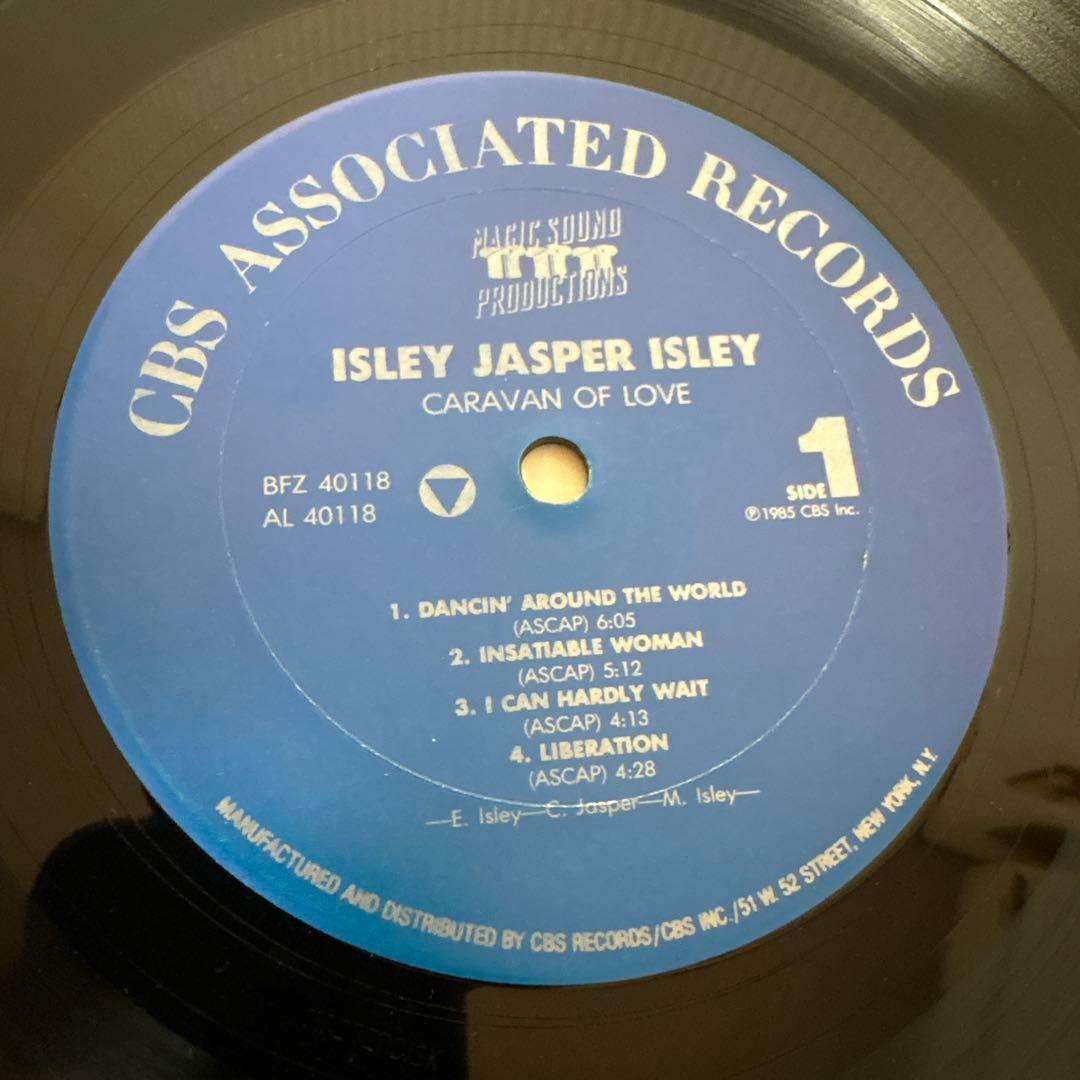 Isley Jasper Isley - Caravan Of Love - Vinyl LP 1985 Soul Funk R&B