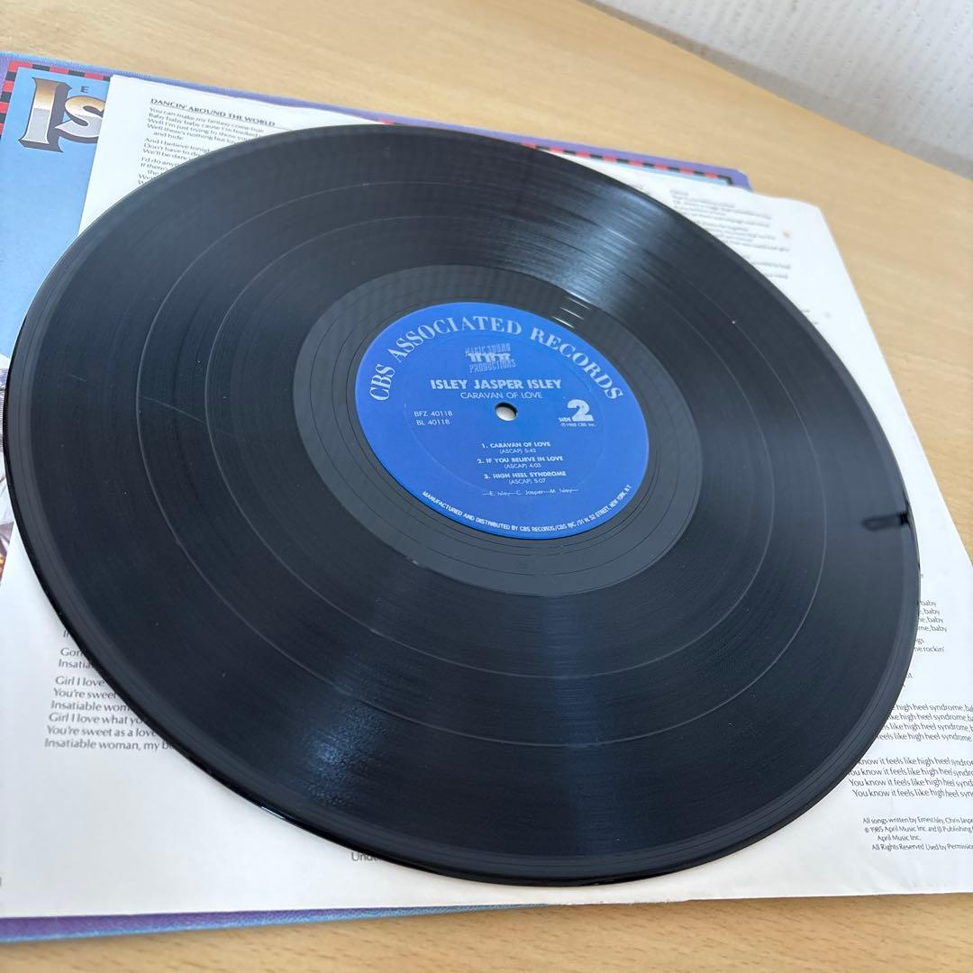 Isley Jasper Isley - Caravan Of Love - Vinyl LP 1985 Soul Funk R&B
