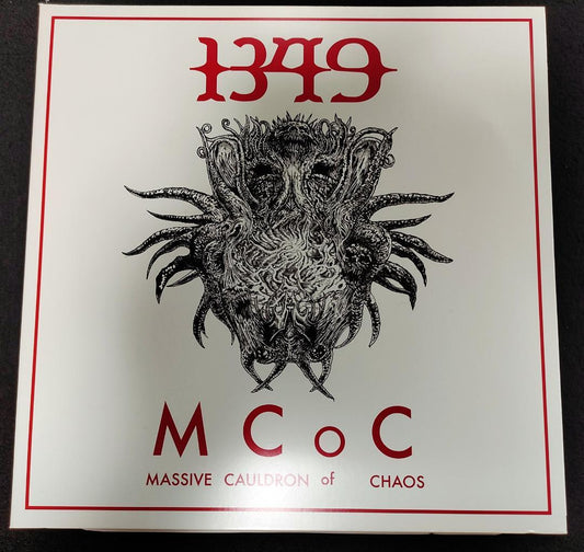 1349 Massive Cauldron of Chaos LP Clear Vinyl Black Metal Record Indie Rec