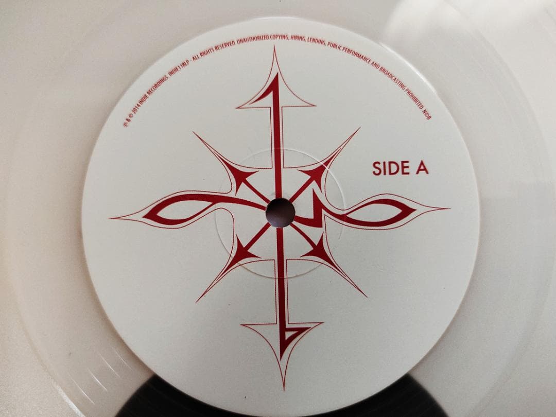 1349 Massive Cauldron of Chaos LP Clear Vinyl Black Metal Record Indie Rec