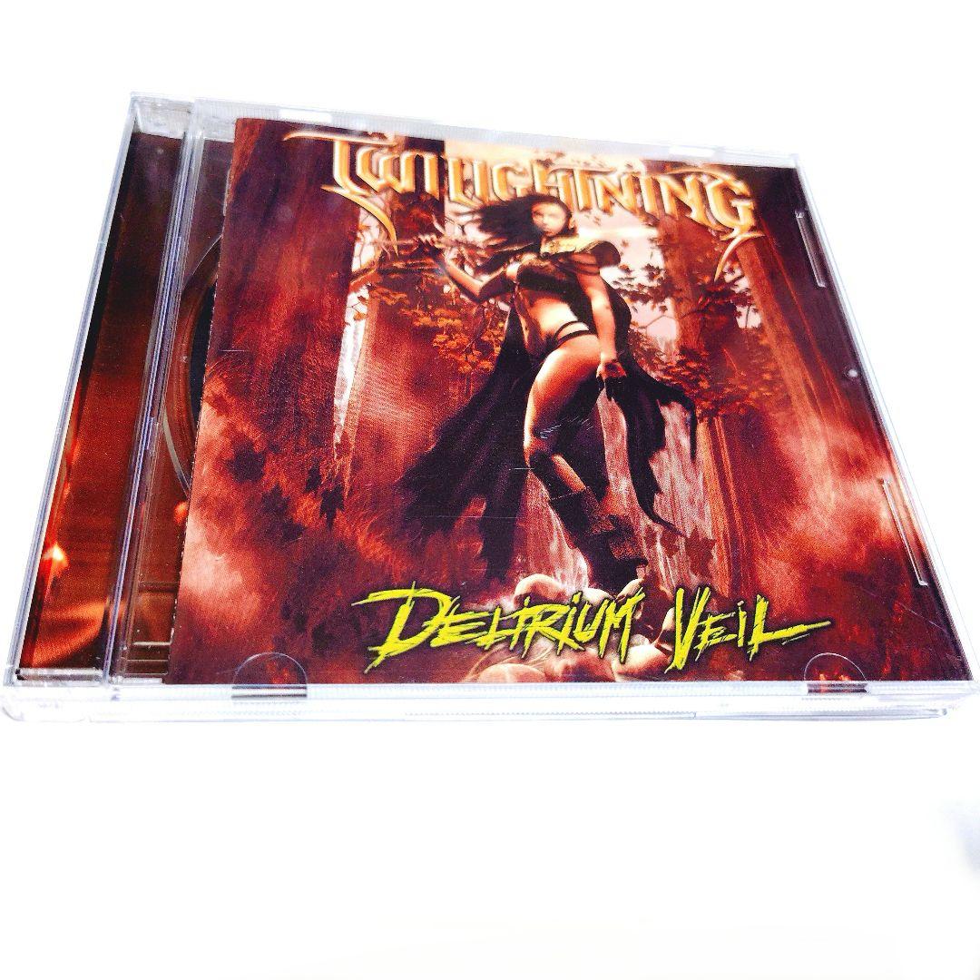Twilightning - Delirium Veil CD Japan Press with OBI Melodic Power Metal 2003