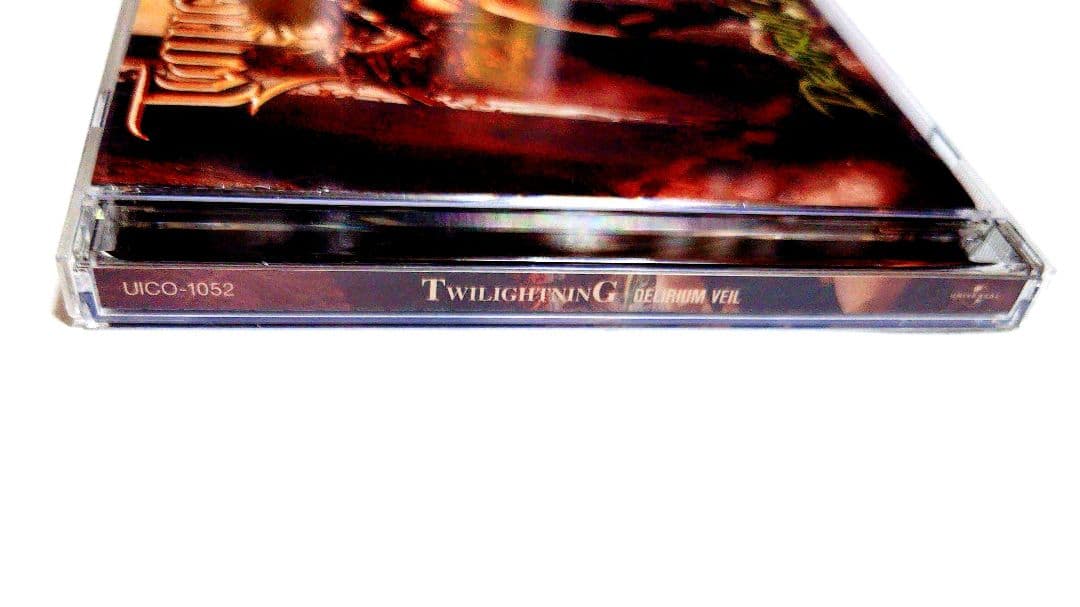 Twilightning - Delirium Veil CD Japan Press with OBI Melodic Power Metal 2003