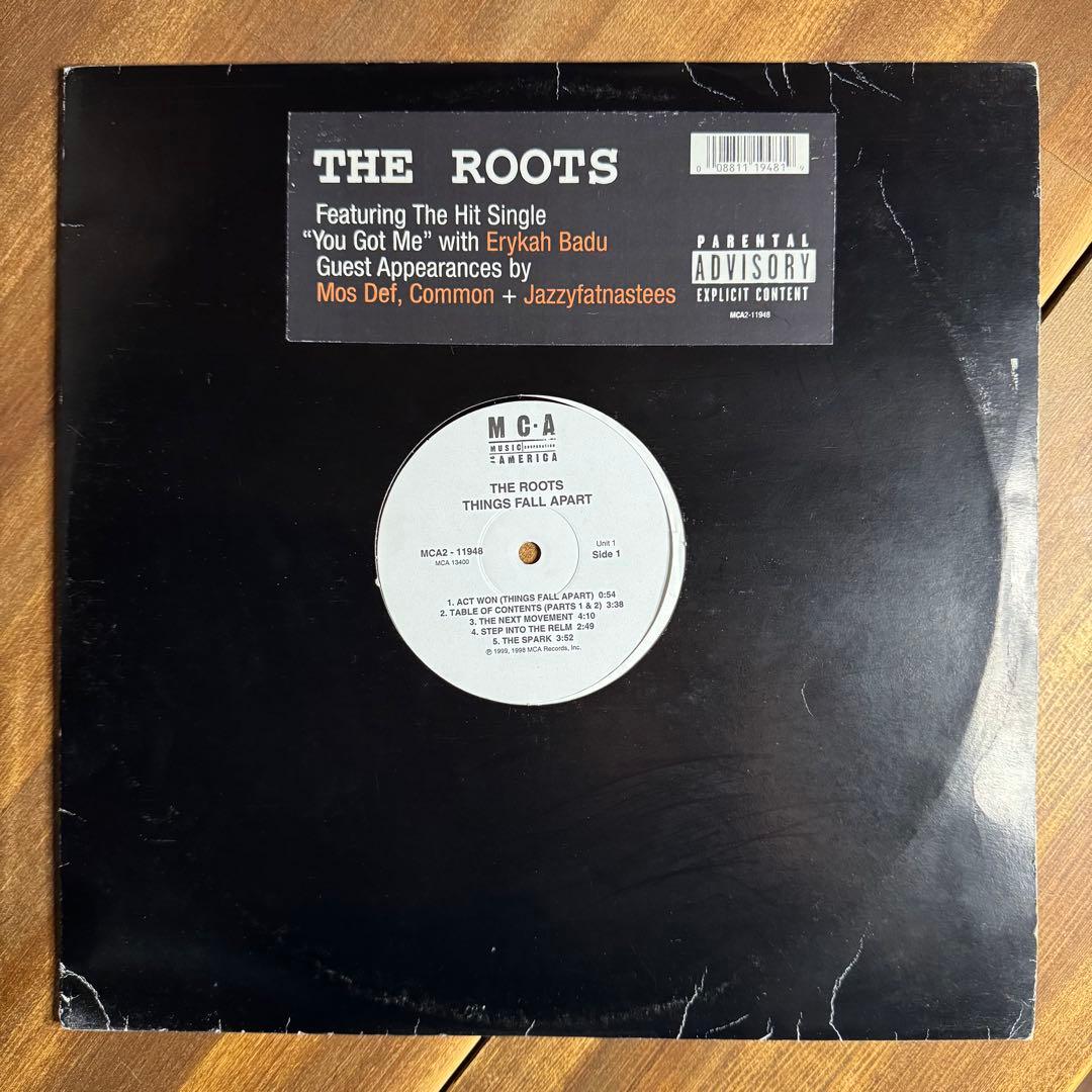 The Roots - Things Fall Apart 2LP US Original 1999 MCA Records Hip Hop Vinyl