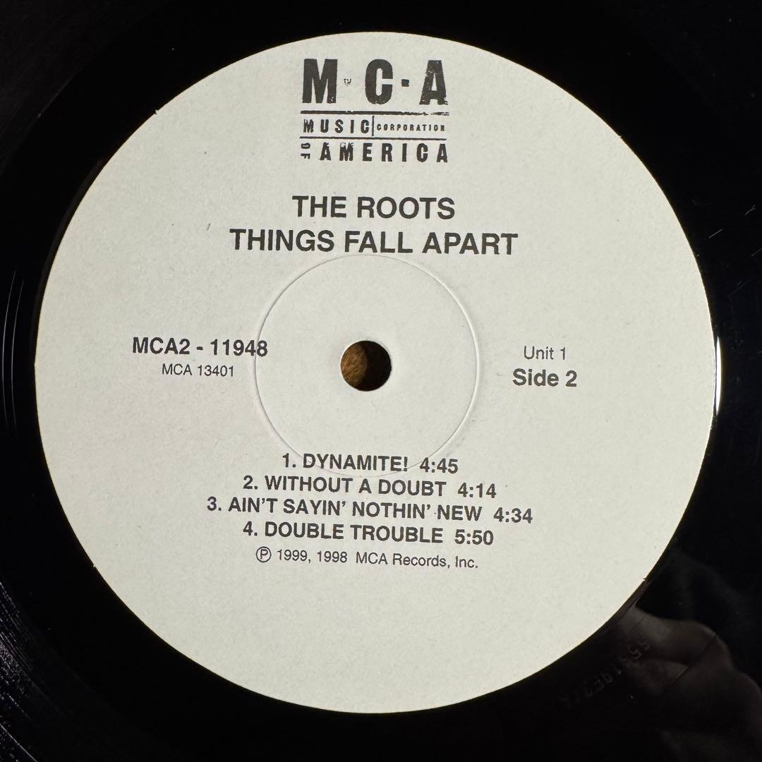 The Roots - Things Fall Apart 2LP US Original 1999 MCA Records Hip Hop Vinyl