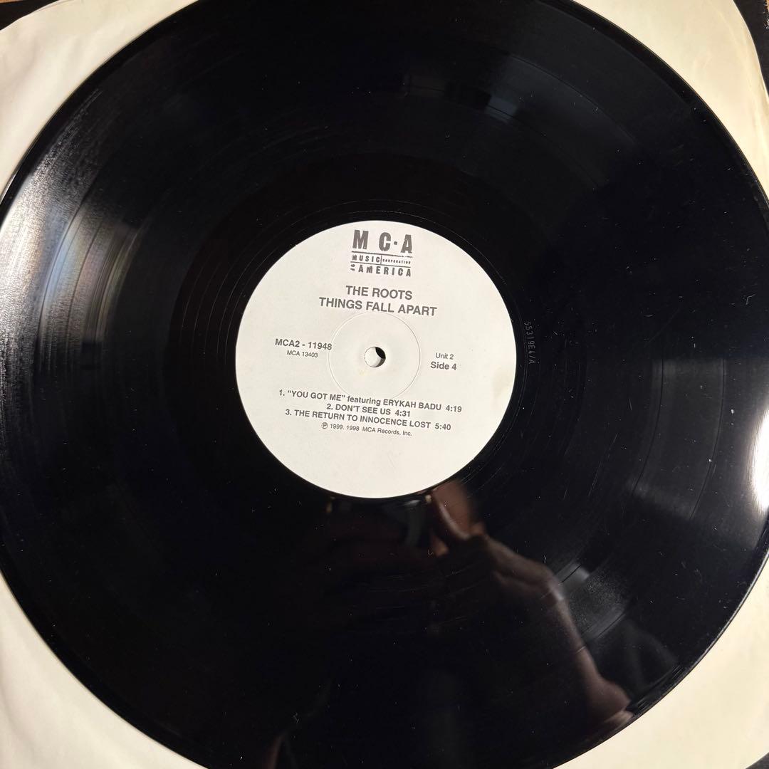 The Roots - Things Fall Apart 2LP US Original 1999 MCA Records Hip Hop Vinyl