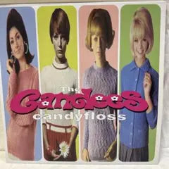 The Candees Candyfloss Red Vinyl LP Pop Rock Japan Pressing Accident Records