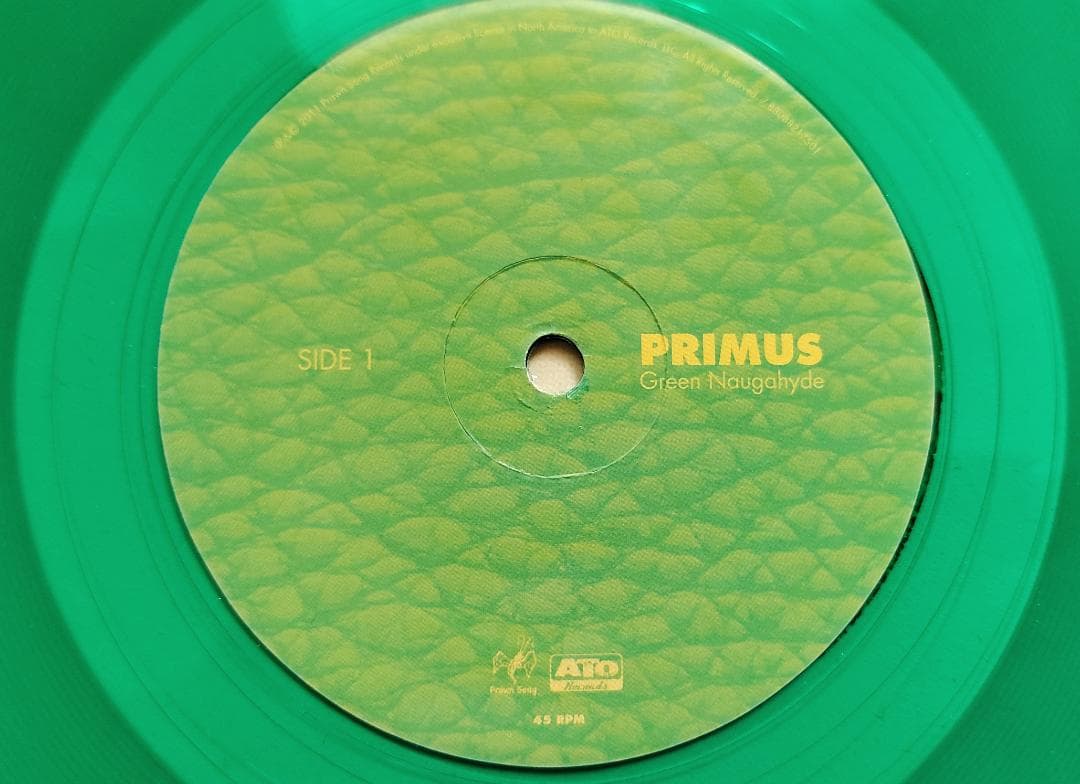 Primus - Green Naugahyde 2LP Limited Edition Green Vinyl Record