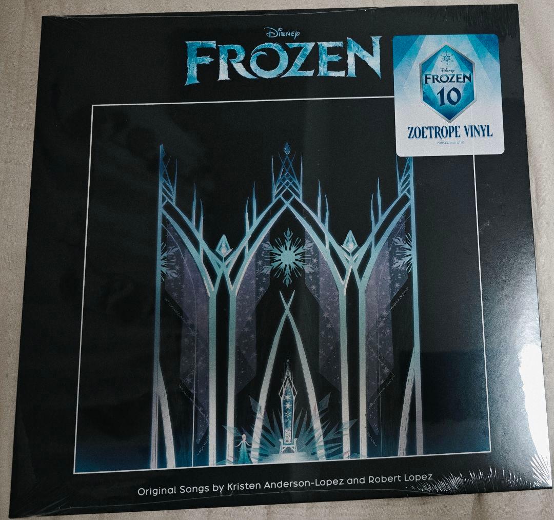 Frozen OST Soundtrack Zoetrope Vinyl LP 10th Anniversary Disney Limited Edition