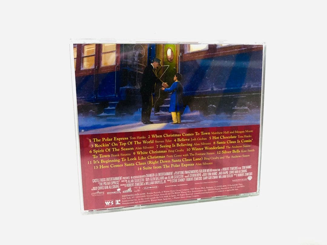 The Polar Express Original Motion Picture Soundtrack CD Japan Press with OBI