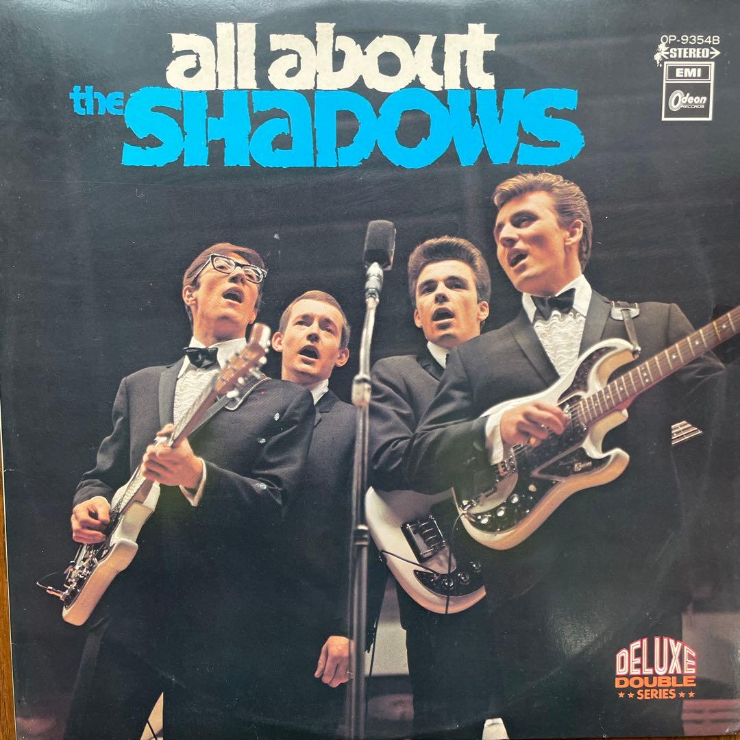 The Shadows - All About The Shadows 2LP Japan Red Vinyl Odeon OP-9354B Rock