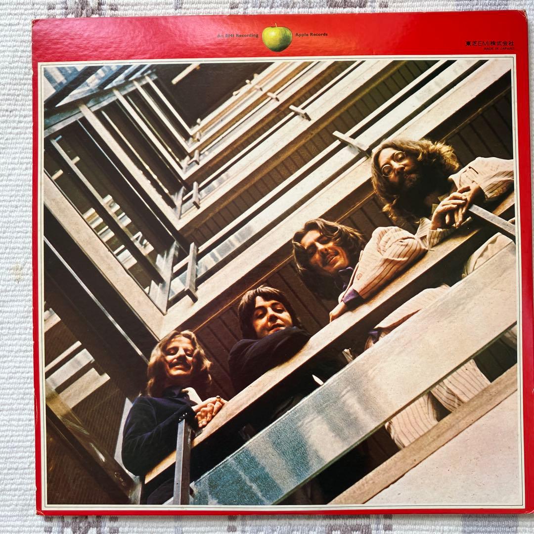 The Beatles 1962-1966 Double LP Red Vinyl Discography 23 Songs Used | Japansoundstore