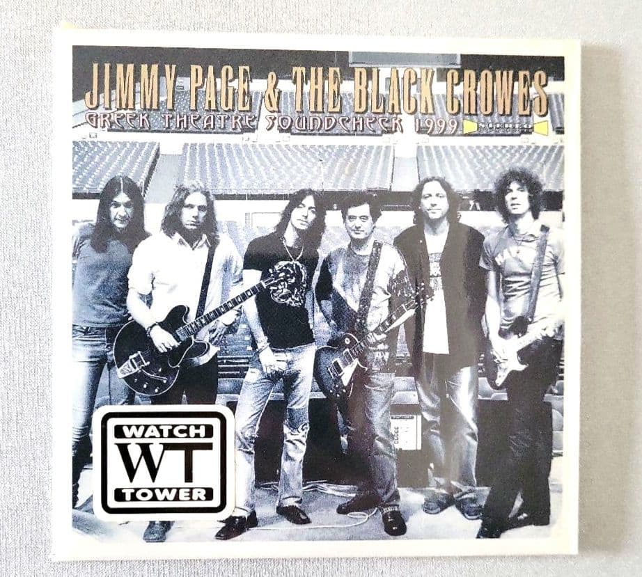 Jimmy Page & The Black Crowes CD Greek Theatre Soundcheck 1999 Promo Japan Press