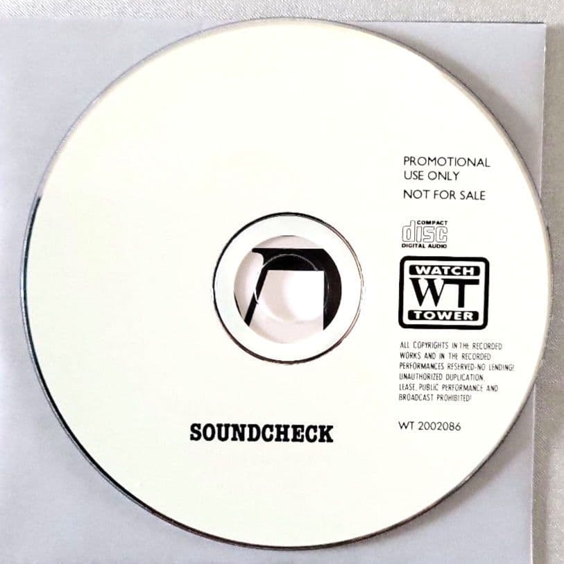 Jimmy Page & The Black Crowes CD Greek Theatre Soundcheck 1999 Promo Japan Press