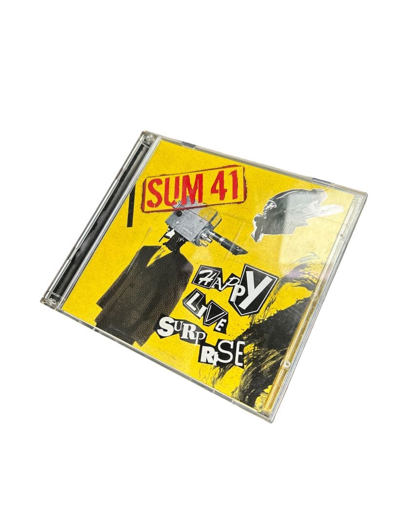 Sum 41 Happy Live Surprise CD+DVD Japan Press Limited Edition 2005 with OBI