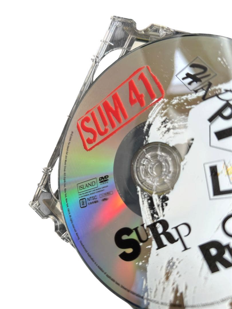 Sum 41 Happy Live Surprise CD+DVD Japan Press Limited Edition 2005 with OBI