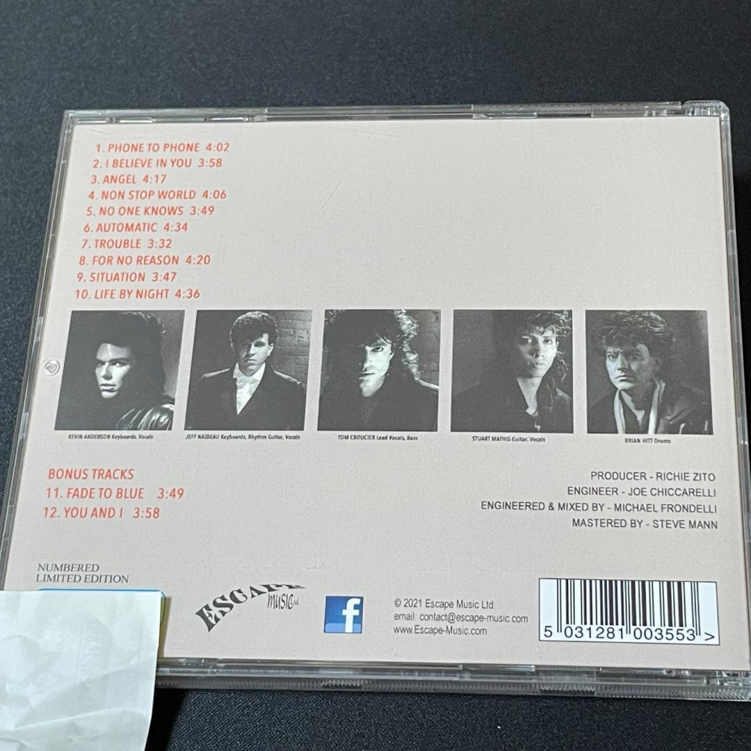 Life By Night - Life By Night CD Limited Edition Escape Music 2021 Melodic Rock