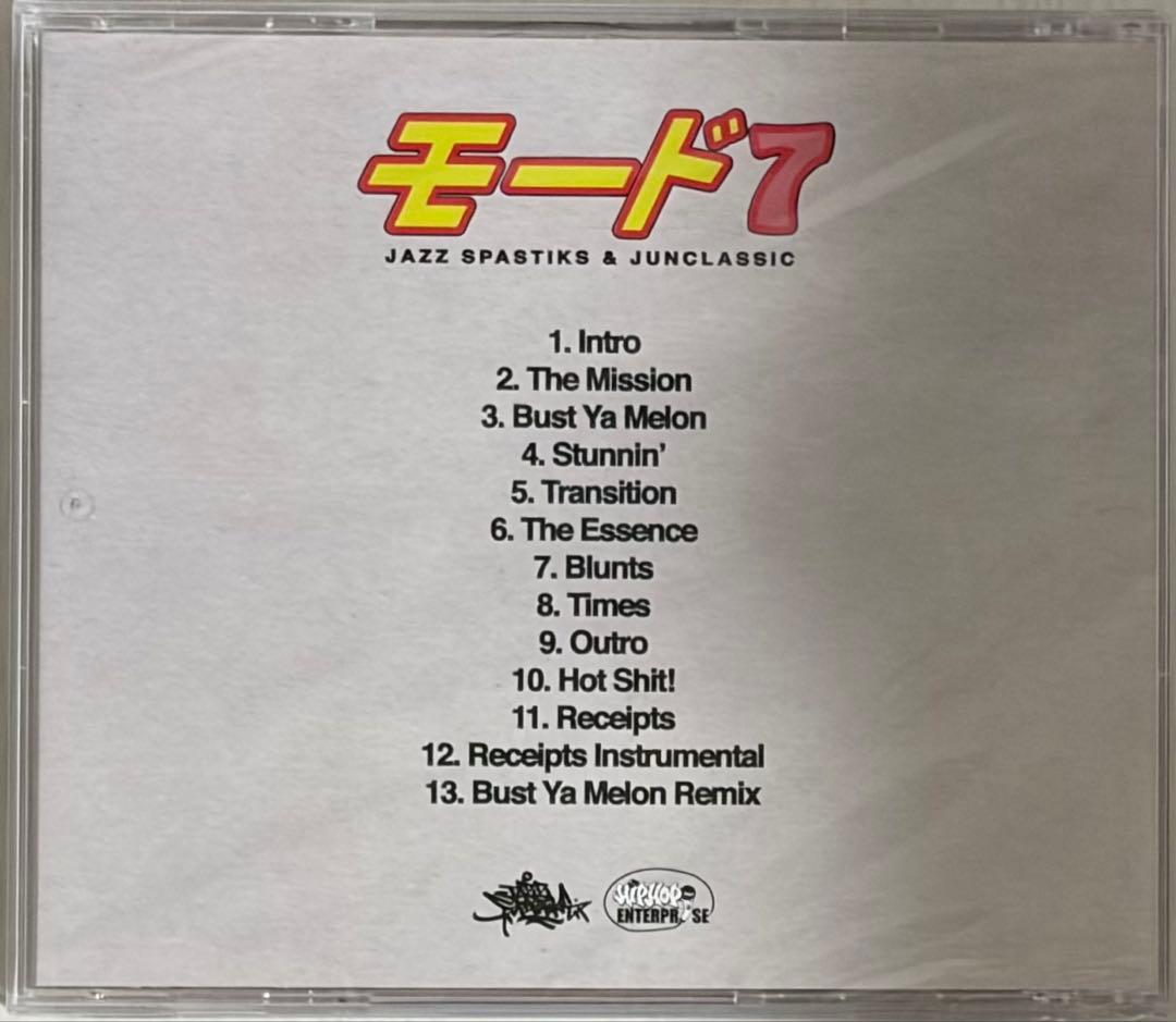 Jazz Spastiks & Junclassic - Mode 7 CD Limited Edition 100 Copies Japan Press