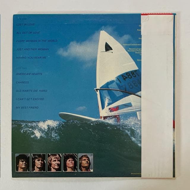 Air Supply - Lost In Love LP Vinyl Record Japan 1980 Arista 26RS-86 w/ Obi