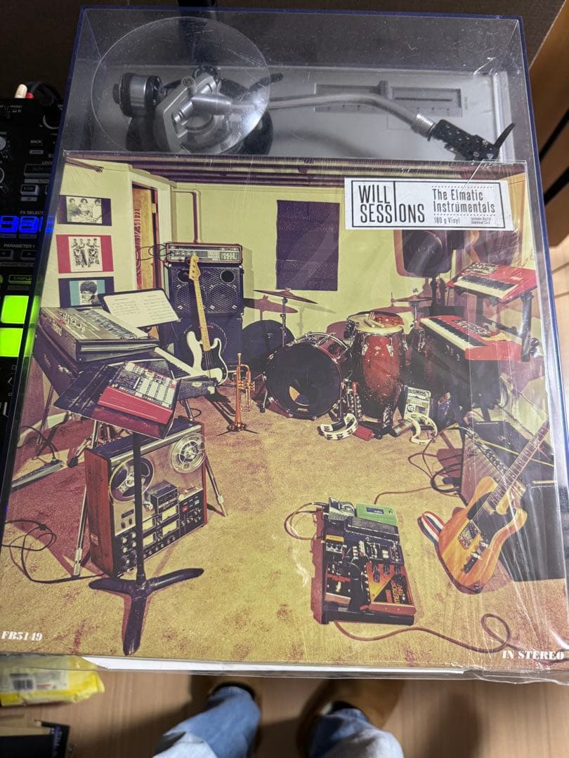 Will Sessions - The Elmatic Instrumentals LP Fat Beats Reinterpretation Vinyl