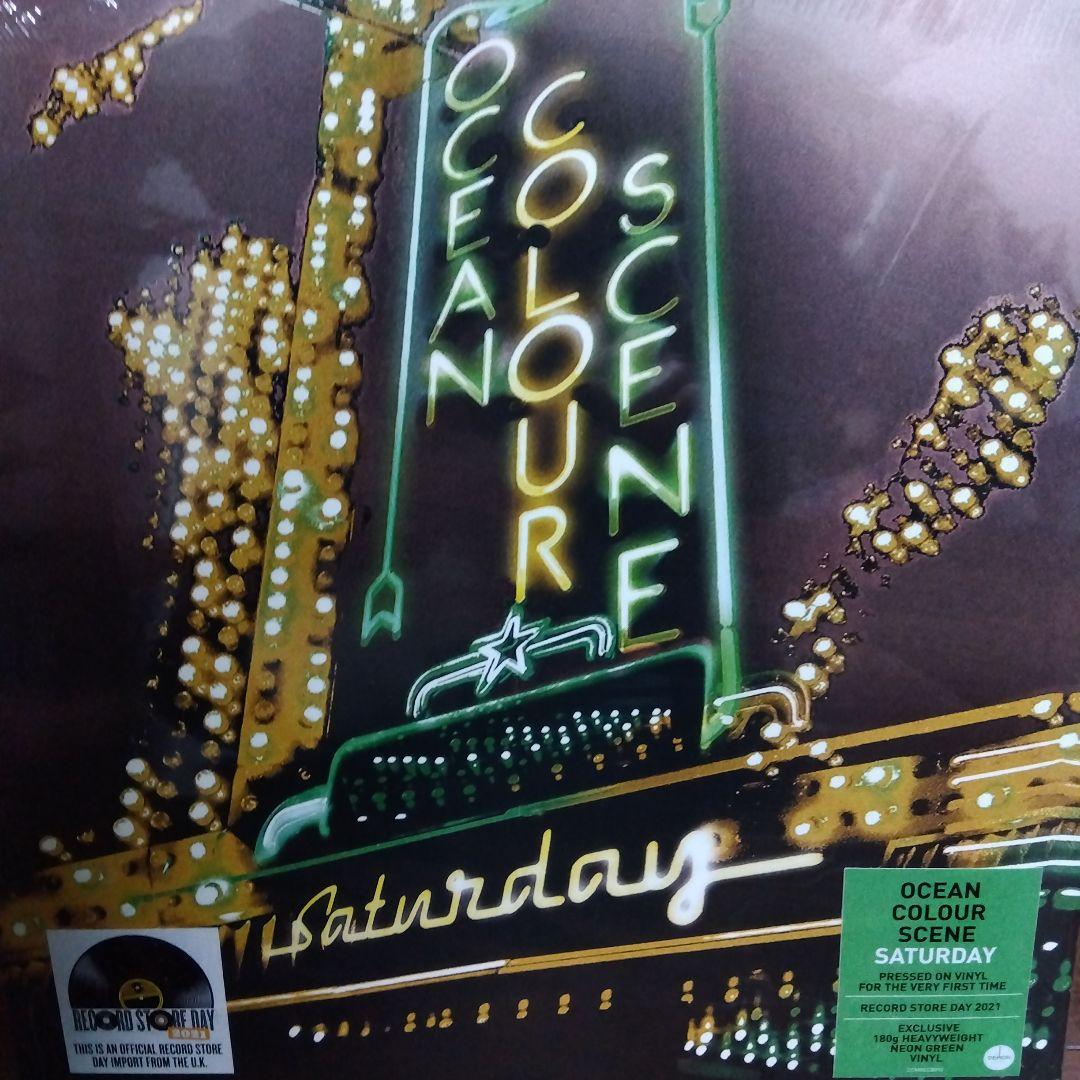 Ocean Colour Scene - Saturday Vinyl LP RSD 2021 Neon Green Import Limited Ed.