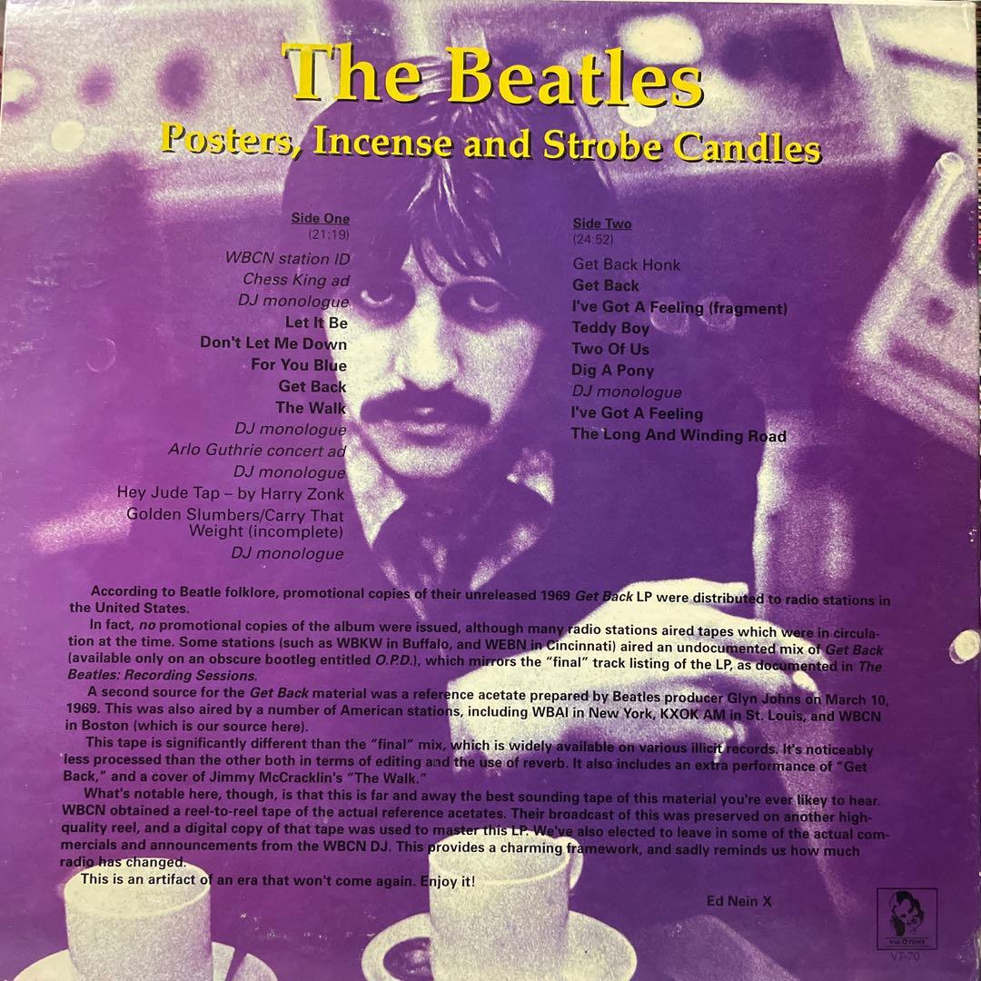 The Beatles LP Boot Color Edition with Poster & Incense, Used | Japansoundstore