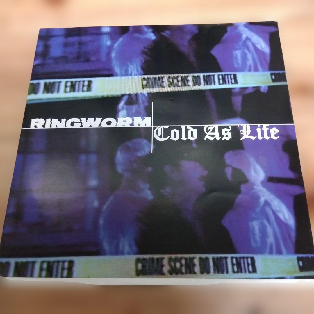Ringworm / Cold As Life Split 7" EP White Vinyl Stillborn Records Hardcore