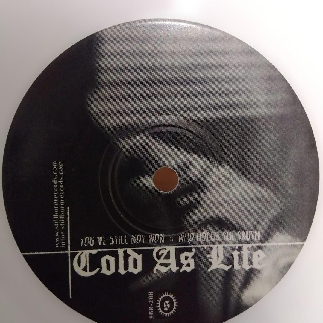 Ringworm / Cold As Life Split 7" EP White Vinyl Stillborn Records Hardcore