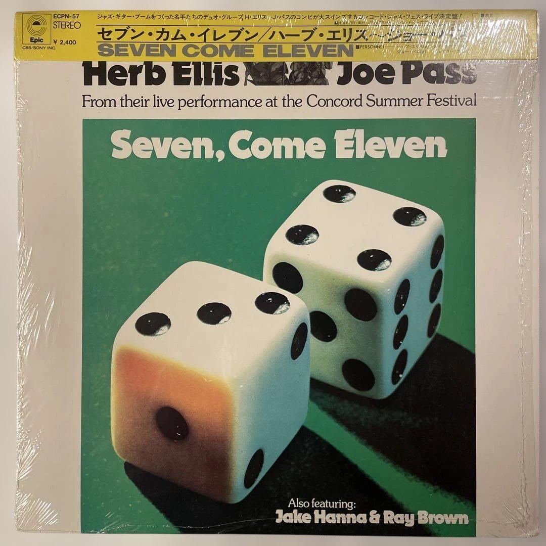 Herb Ellis & Joe Pass Seven Come Eleven LP Near Mint Japan OBI Jazz Record | Japansoundstore
