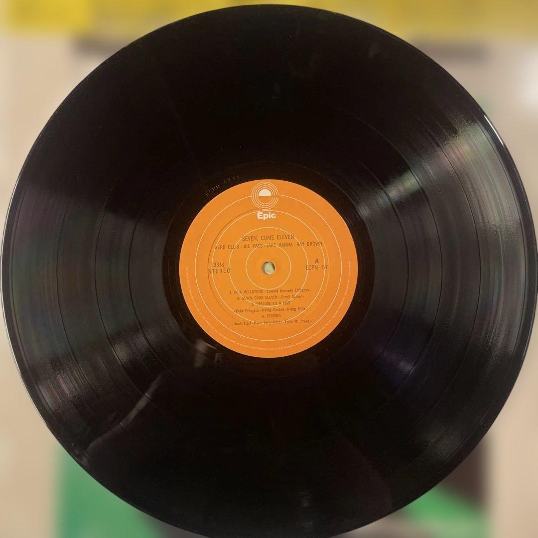 Herb Ellis & Joe Pass Seven Come Eleven LP Near Mint Japan OBI Jazz Record | Japansoundstore