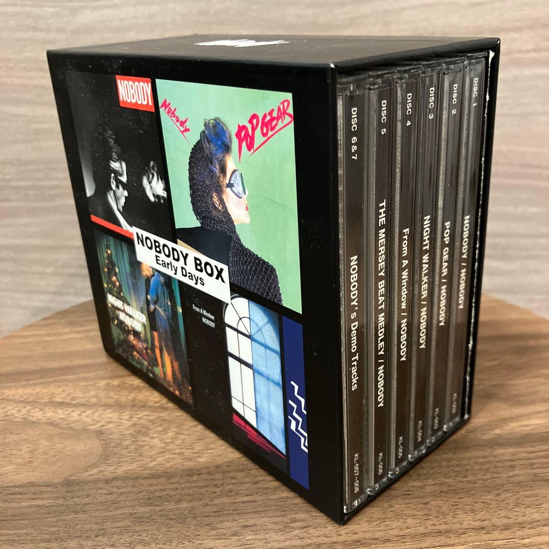 NOBODY BOX Early Days Limited 7CD Set 2011 Used CD Rock/Pop | Japansoundstore