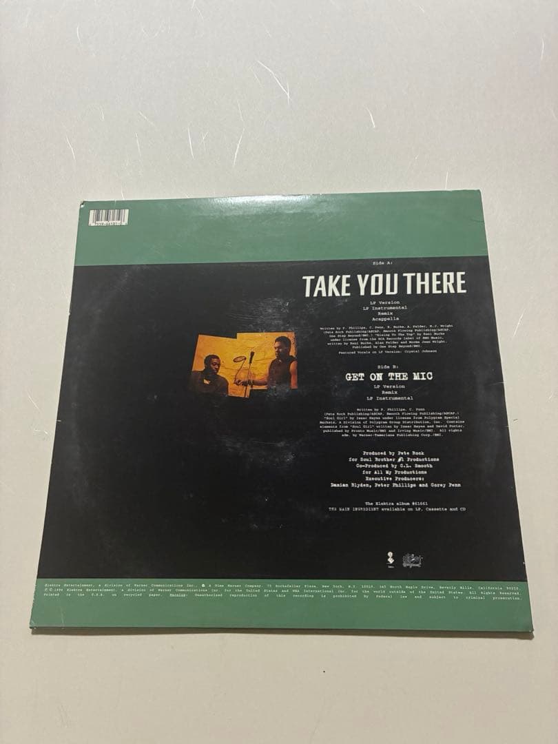 Pete Rock & CL Smooth Take You There 12" Vinyl Black Record Near Mint | Japansoundstore