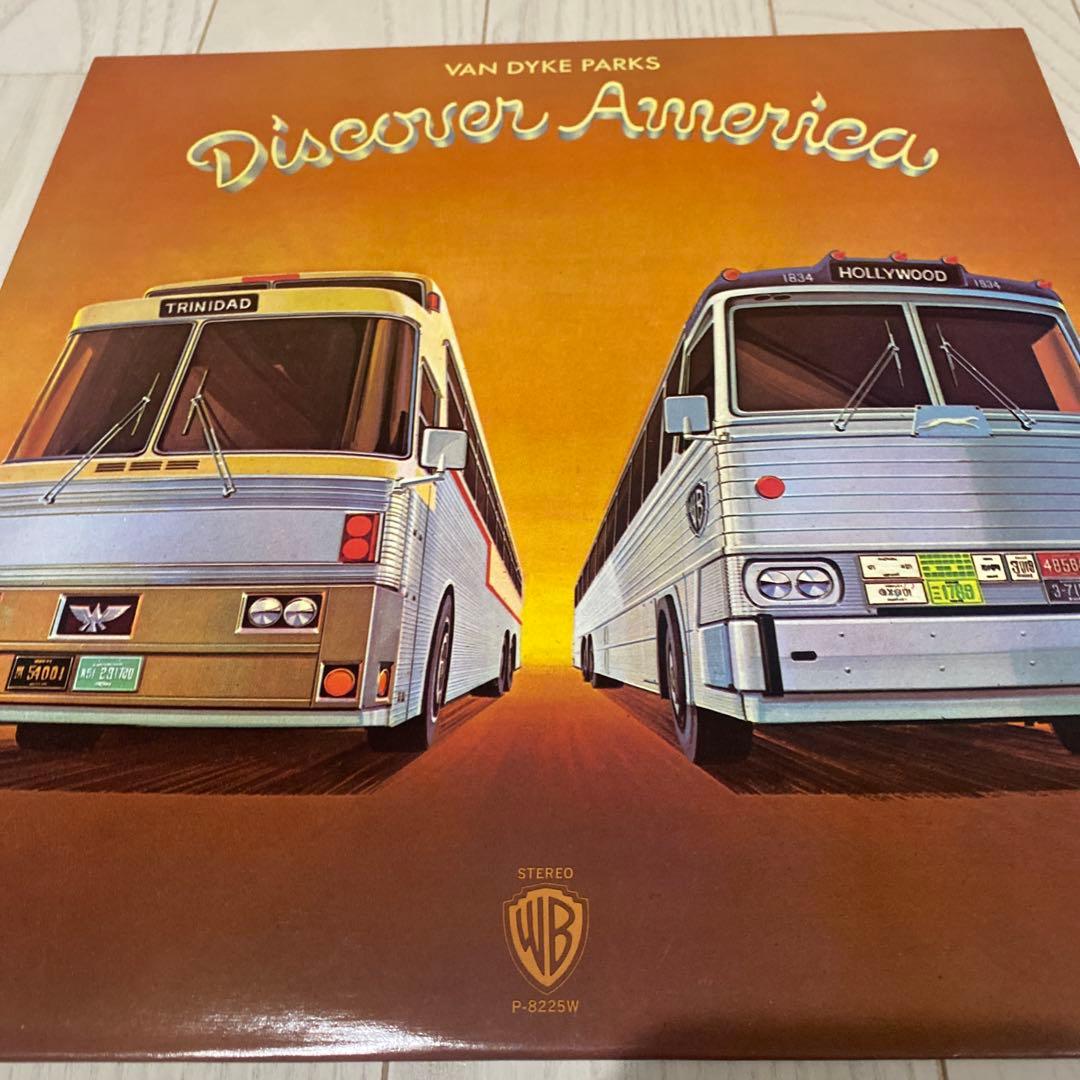 Van Dyke Parks - Discover America, Japan 1972 Vinyl LP, Warner-Pioneer Green Lab