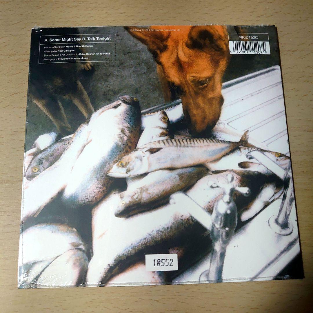 Oasis Some Might Say Pearl Color Vinyl 30th Anniv Limited  Unplayed | Japansoundstore