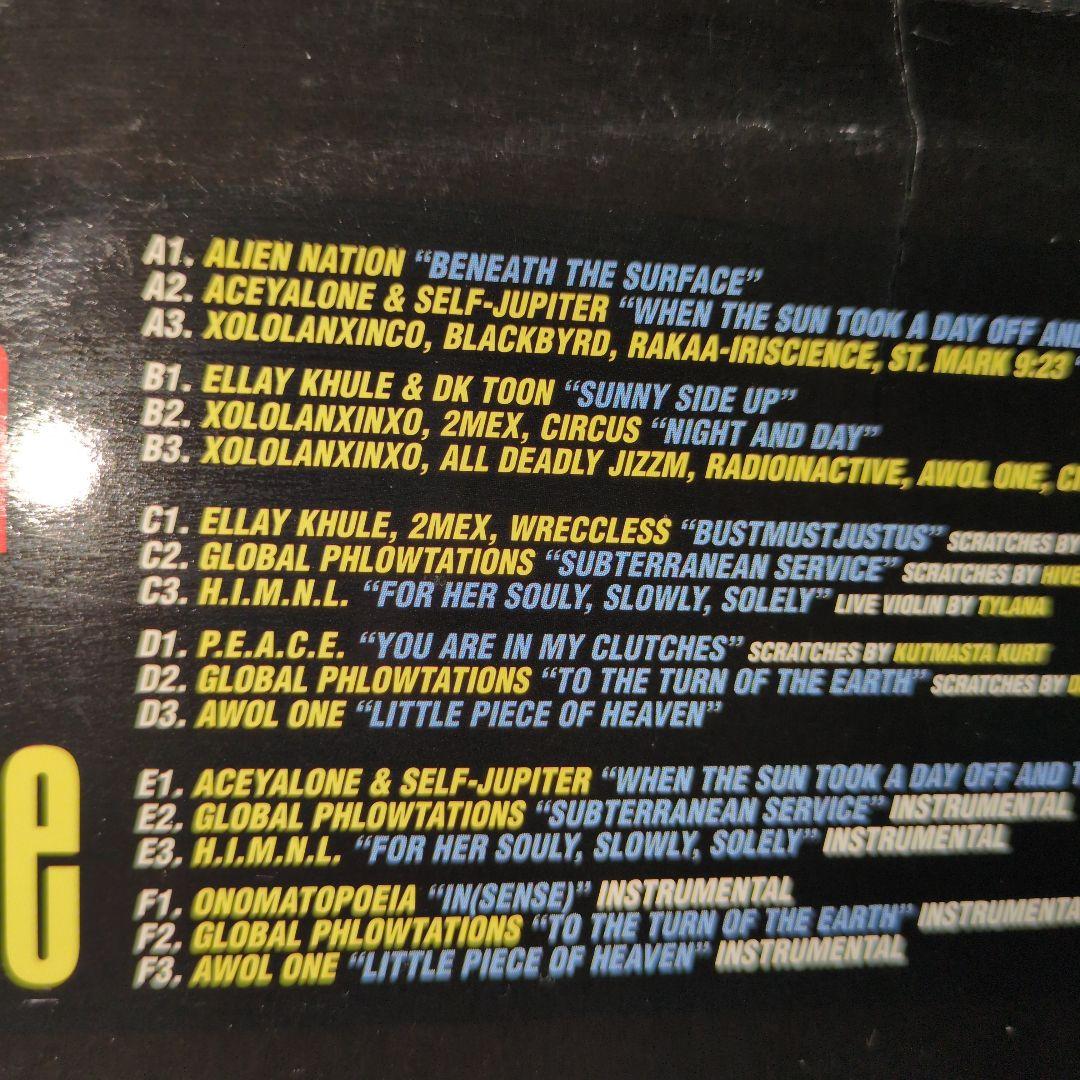 Various - Beneath the Surface 3LP Triple Vinyl Limited Edition Compilation Hip H