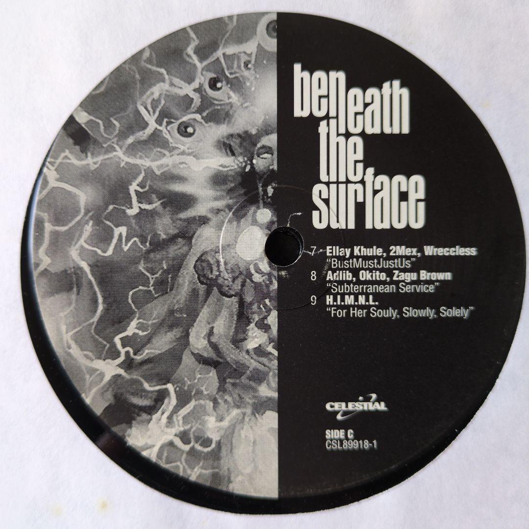 Various - Beneath the Surface 3LP Triple Vinyl Limited Edition Compilation Hip H