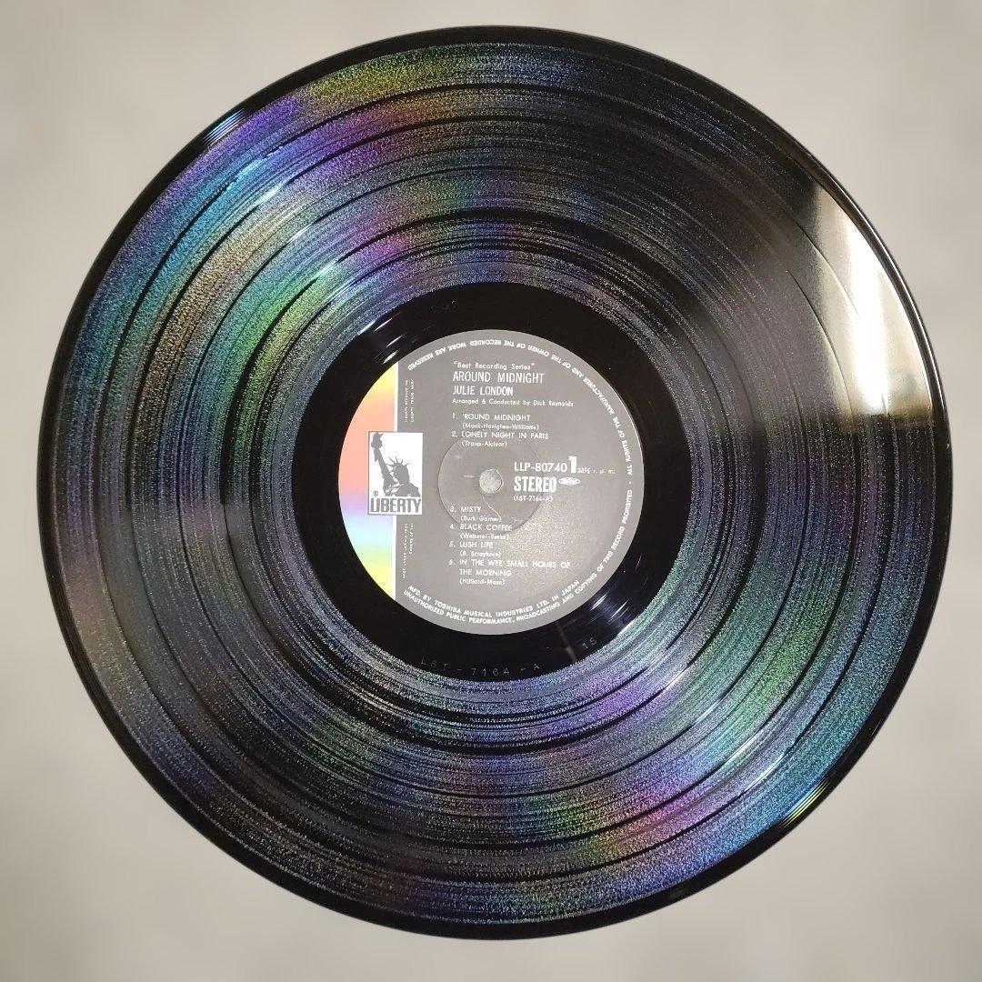 Julie London - Round Midnight LP Japan Original Rare Gold Obi Jazz Vinyl