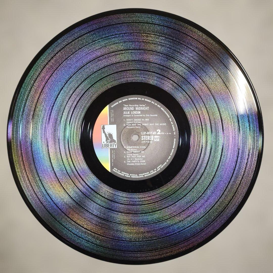 Julie London - Round Midnight LP Japan Original Rare Gold Obi Jazz Vinyl