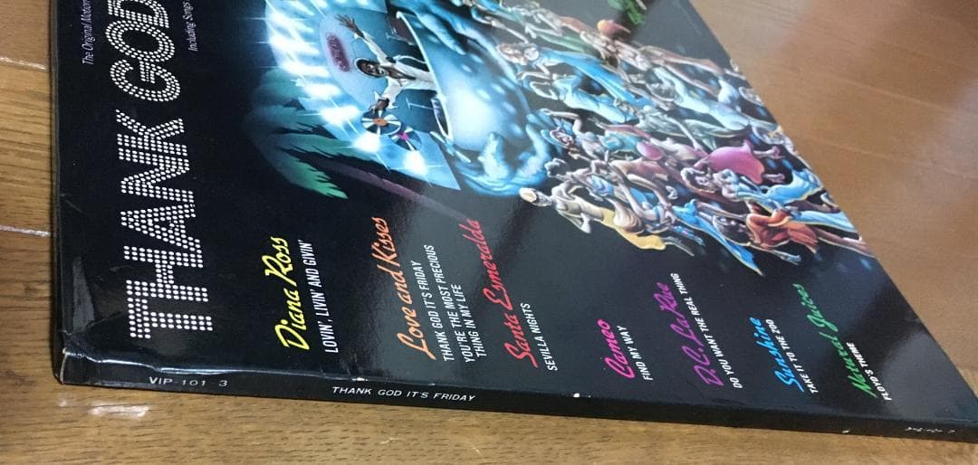 Thank God It's Friday Original Soundtrack 3-LP Japan Vinyl Disco Compilation