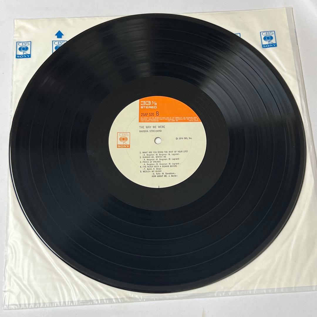 Barbra Streisand The Way We Were Vinyl LP Japan Obi 25AP 520 Pop Soundtrack