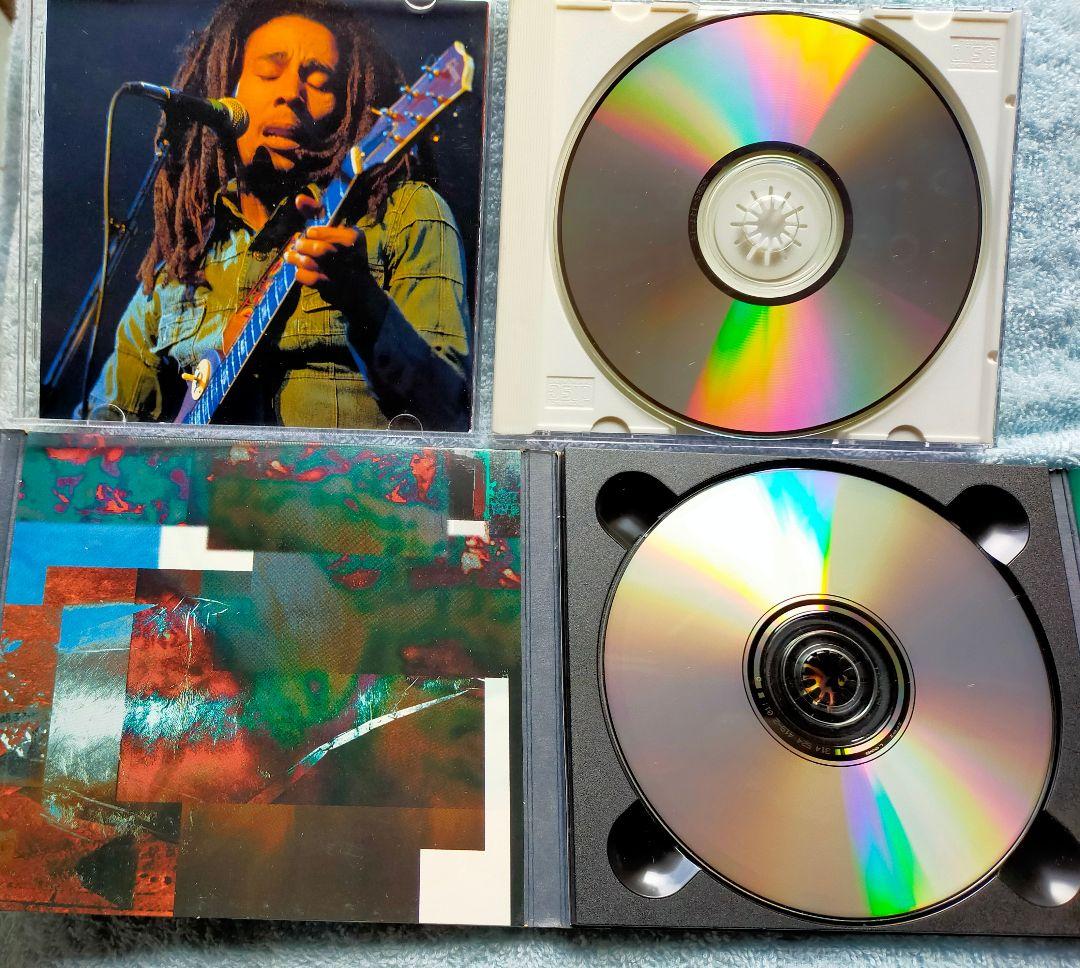 Bob Marley 2CD Lot: Dreams of Freedom (Dub) & Lively Up Yourself Japan Press