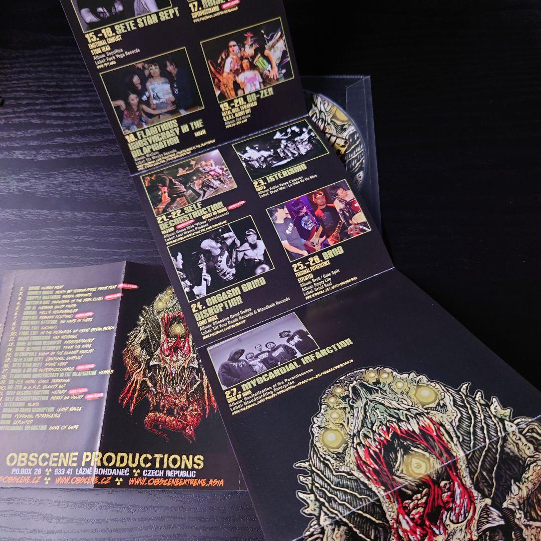 V.A. Obscene Extreme Asia 2014 Japan Press Compilation CD Limited Release