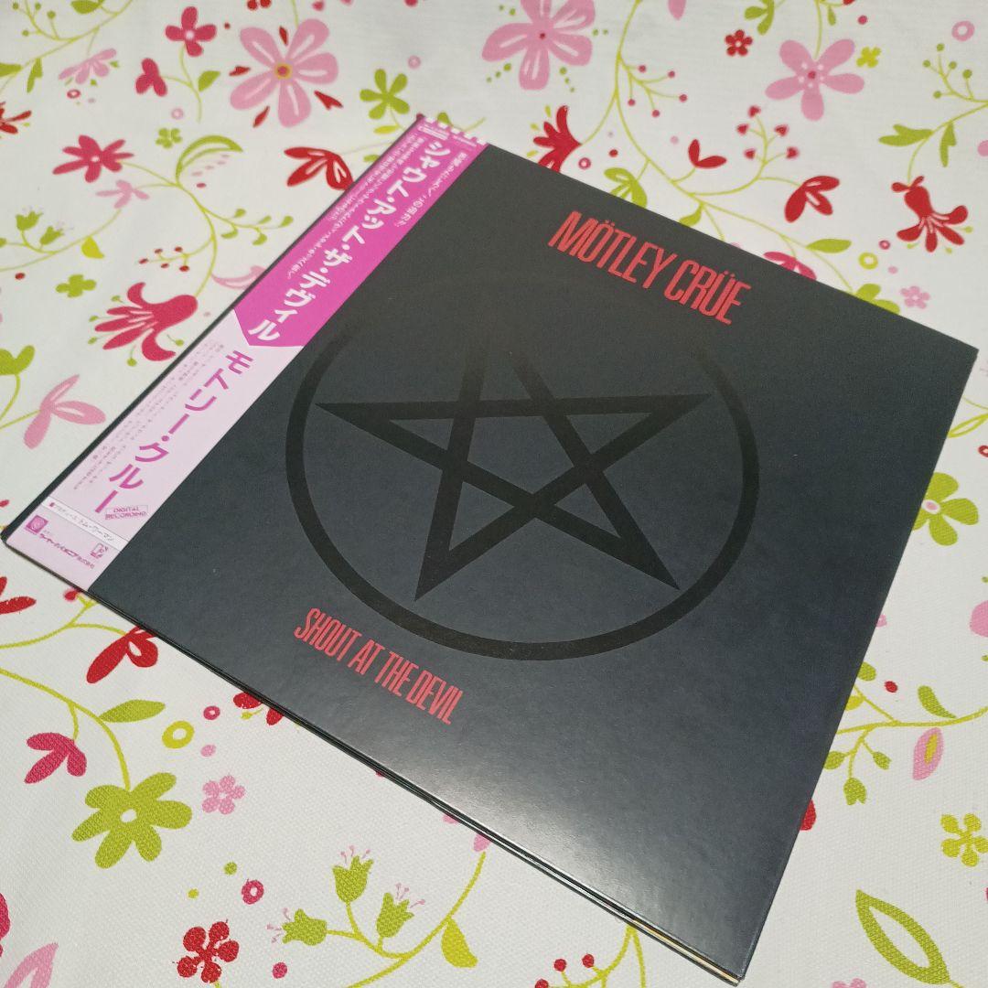 Motley Crue - Shout at the Devil LP Vinyl Record Japan Edition with Obi