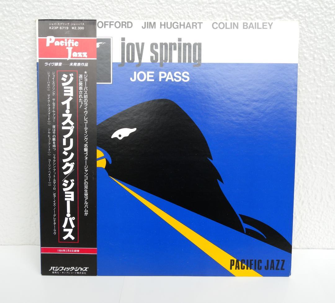 Joe Pass - Joy Spring Vinyl LP 1981 Japan Pacific Jazz K23P-6719 Jazz Guitar