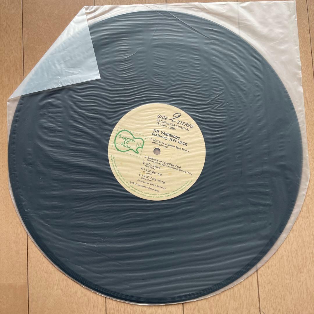 The Yardbirds featuring Jeff Beck Super Rock Heroes '63 '69 Japan Vinyl LP